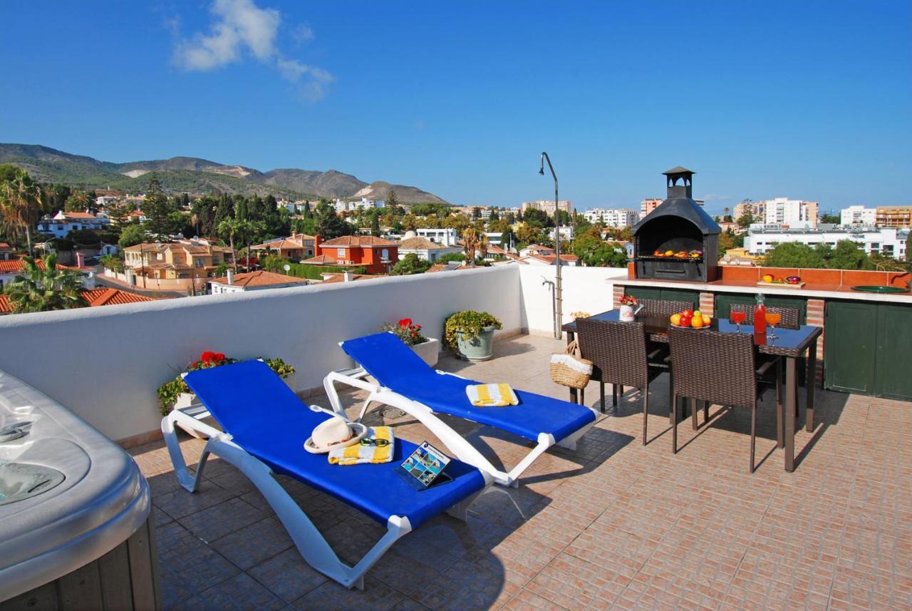 Isla De Benalmadena 1, Jacuzzi, 80M From The Sea, Ac, Bbq, Private Parking, Big Terrace Lejlighed Eksteriør billede
