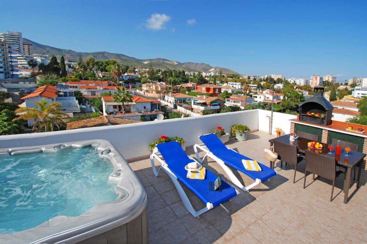 Isla De Benalmadena 1, Jacuzzi, 80M From The Sea, Ac, Bbq, Private Parking, Big Terrace Lejlighed Eksteriør billede